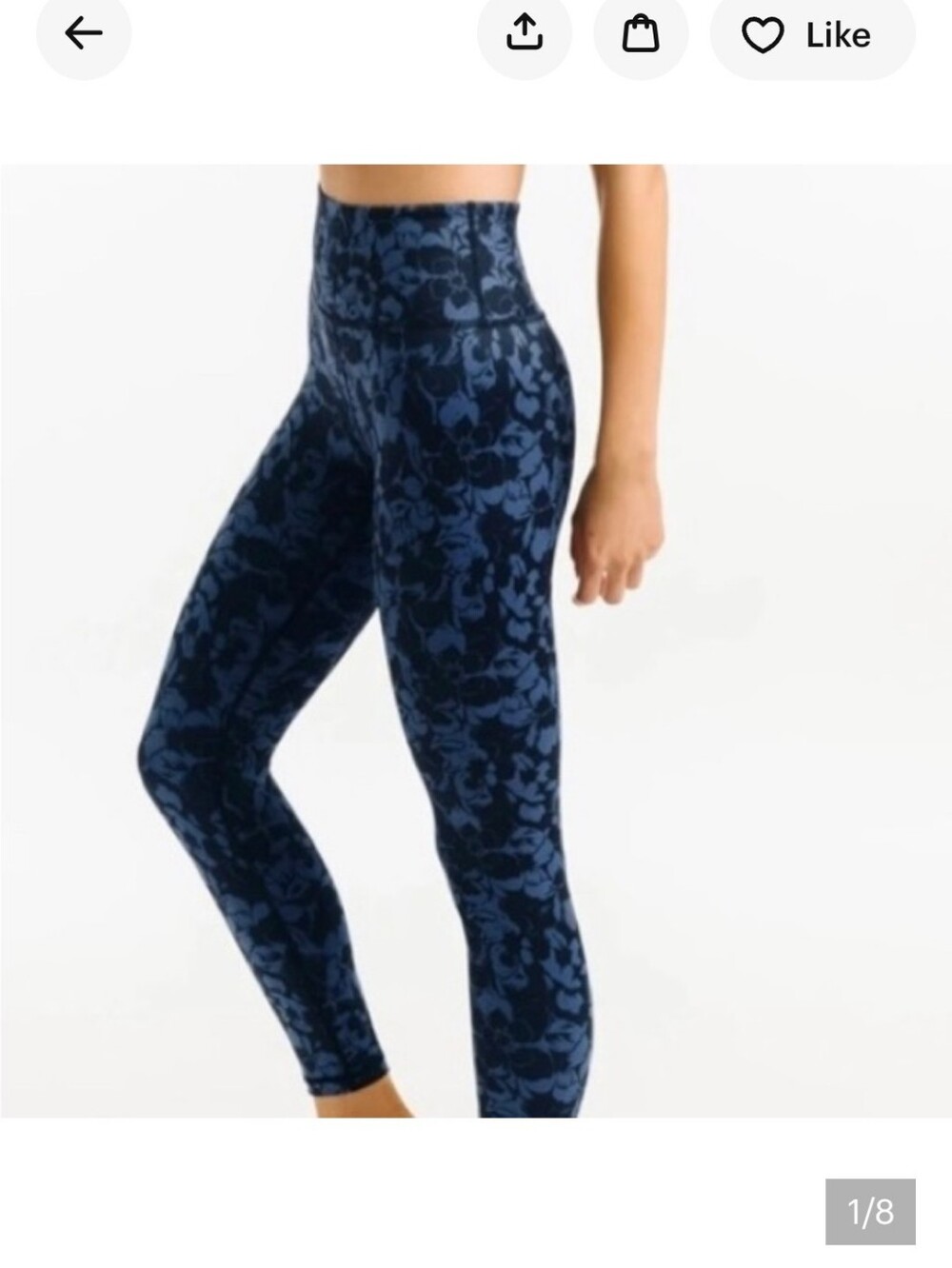 Zyia Kauai Floral Light N Tight High-Rise Leggings
